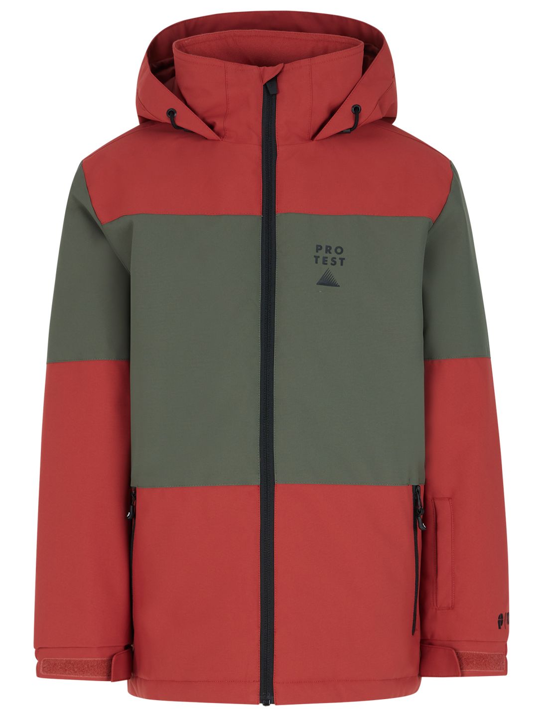 Protest, PRTDECKS JR veste de ski enfants Barn Red rouge, vert 