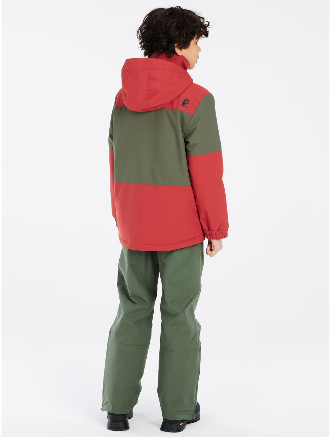 Protest, PRTDECKS JR veste de ski enfants Barn Red rouge, vert 