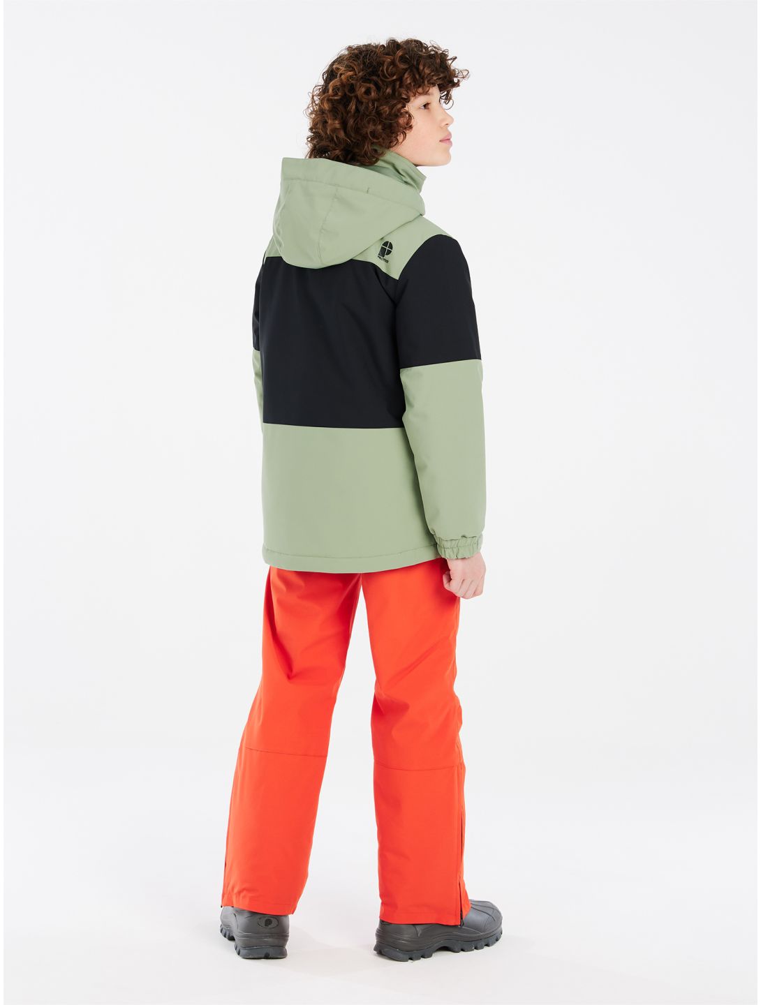 Protest, PRTDECKS JR veste de ski enfants Marl Green noir, vert 