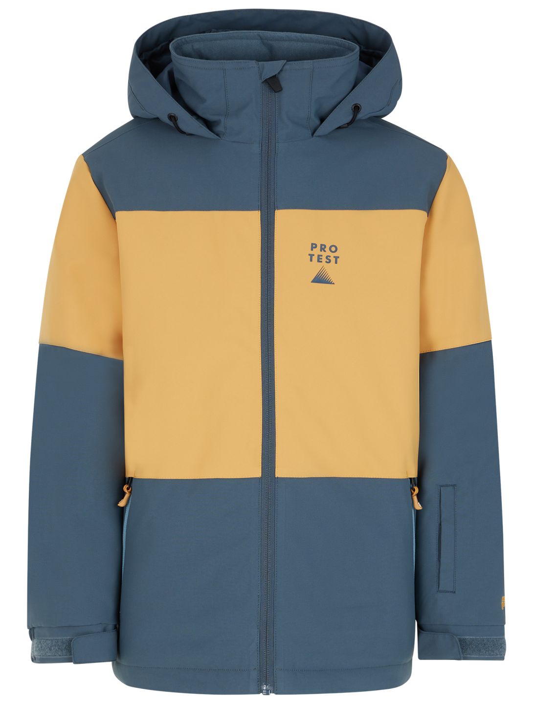 Protest, PRTDECKS JR veste de ski enfants Yale Blue bleu, jaune 