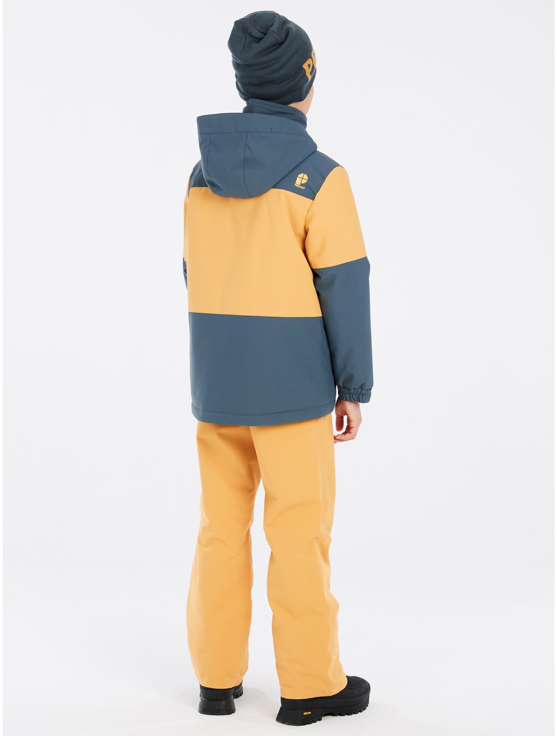 Protest, PRTDECKS JR veste de ski enfants Yale Blue bleu, jaune 