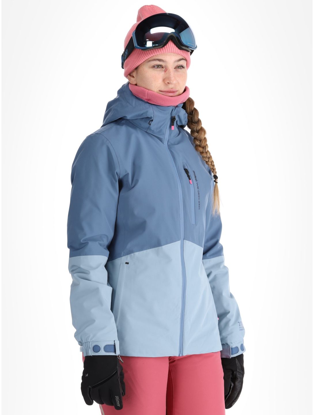 Protest, PRTDISK veste de ski femmes Galaxy bleu 