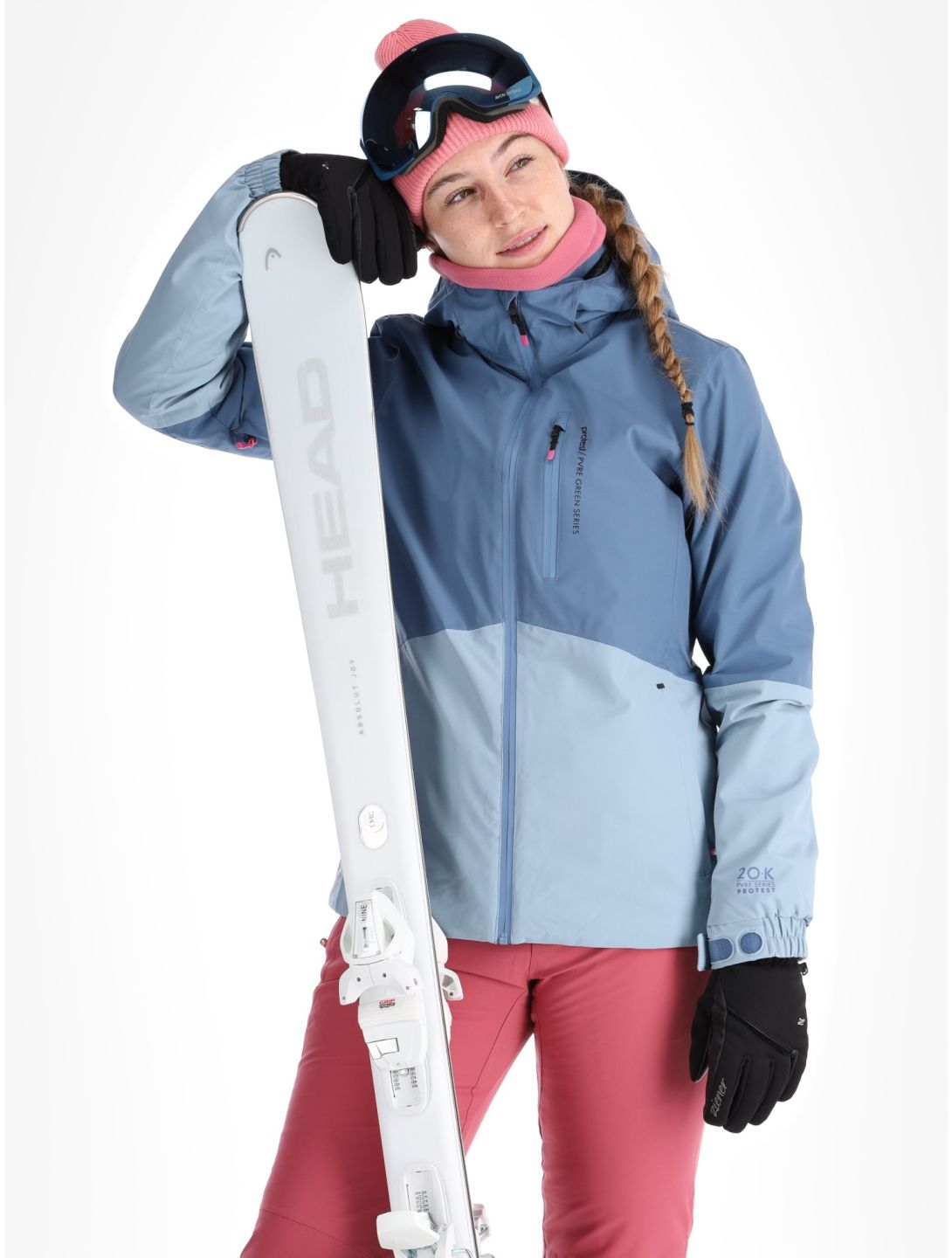 Protest, PRTDISK veste de ski femmes Galaxy bleu 