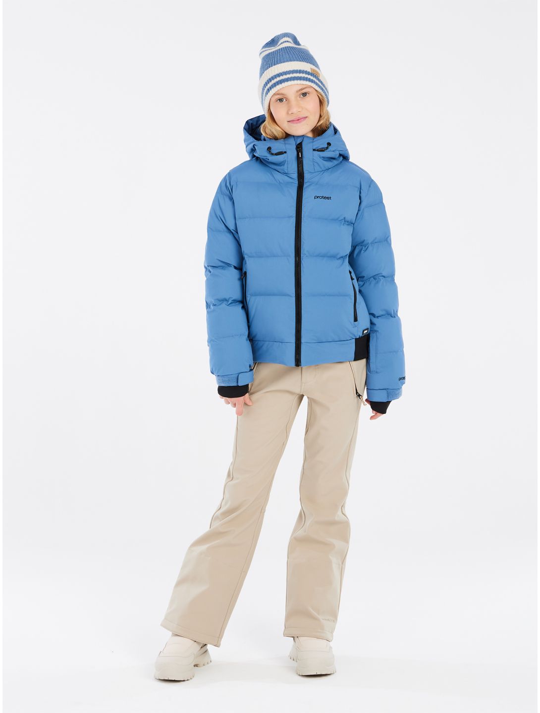 Protest, PRTELINY JR veste de ski enfants Galaxy bleu 