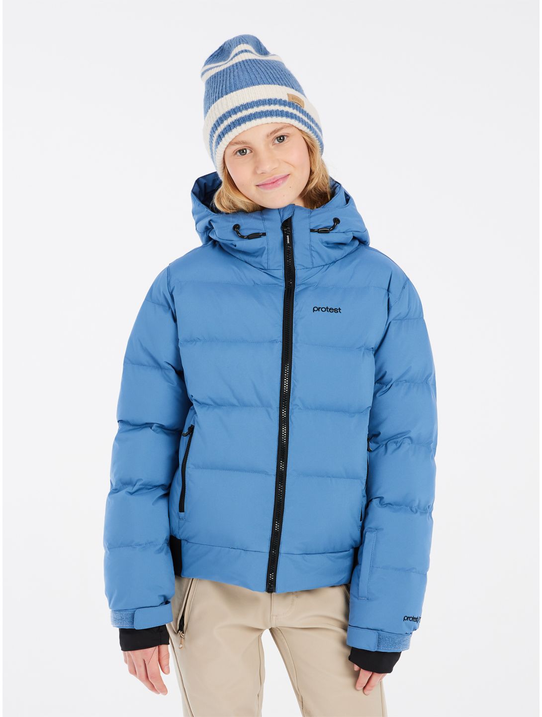 Protest, PRTELINY JR veste de ski enfants Galaxy bleu 