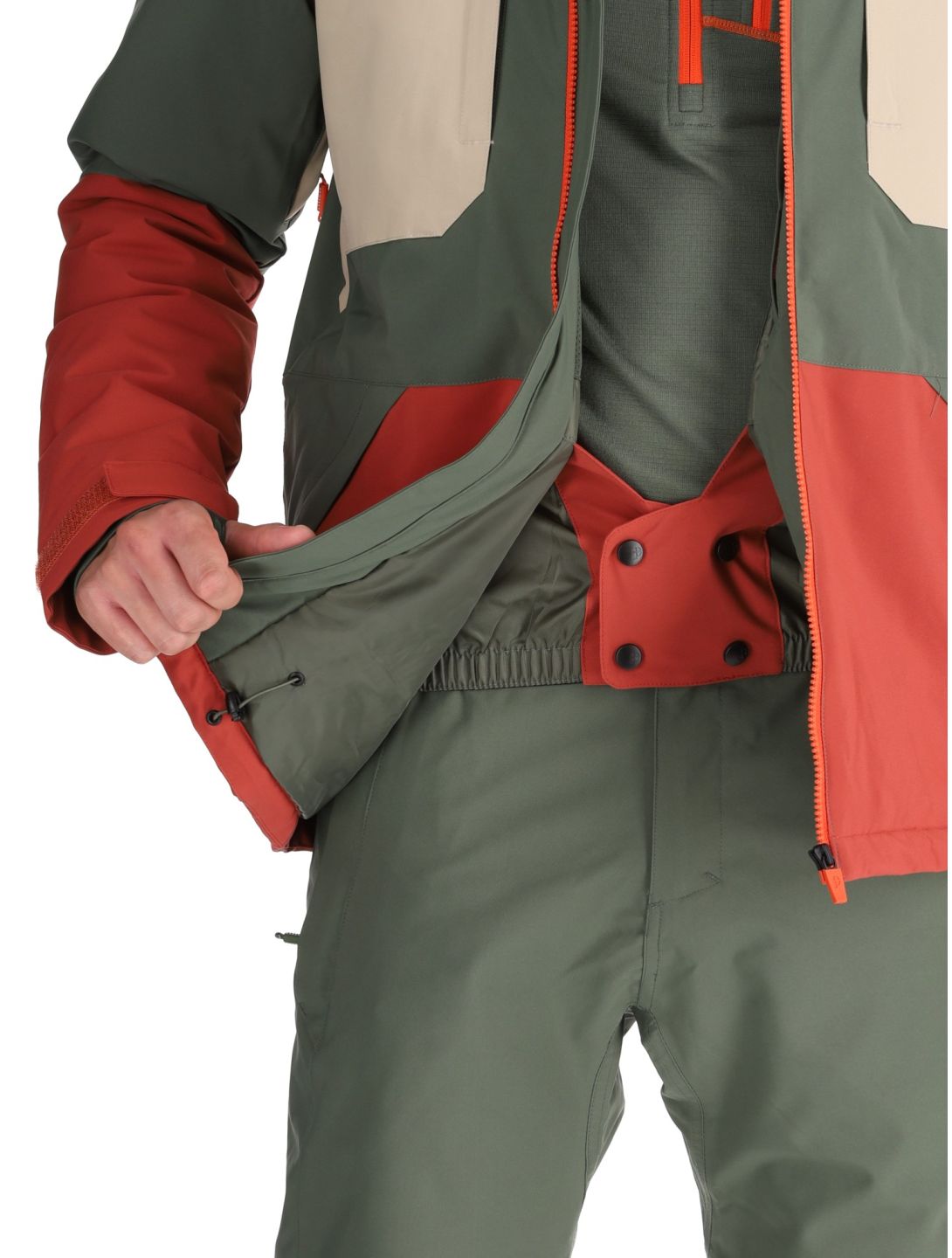 Protest, PRTENSTONE veste de ski hommes Barn Red rouge, vert 