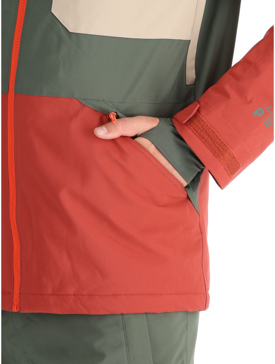 Protest, PRTENSTONE veste de ski hommes Barn Red rouge, vert 