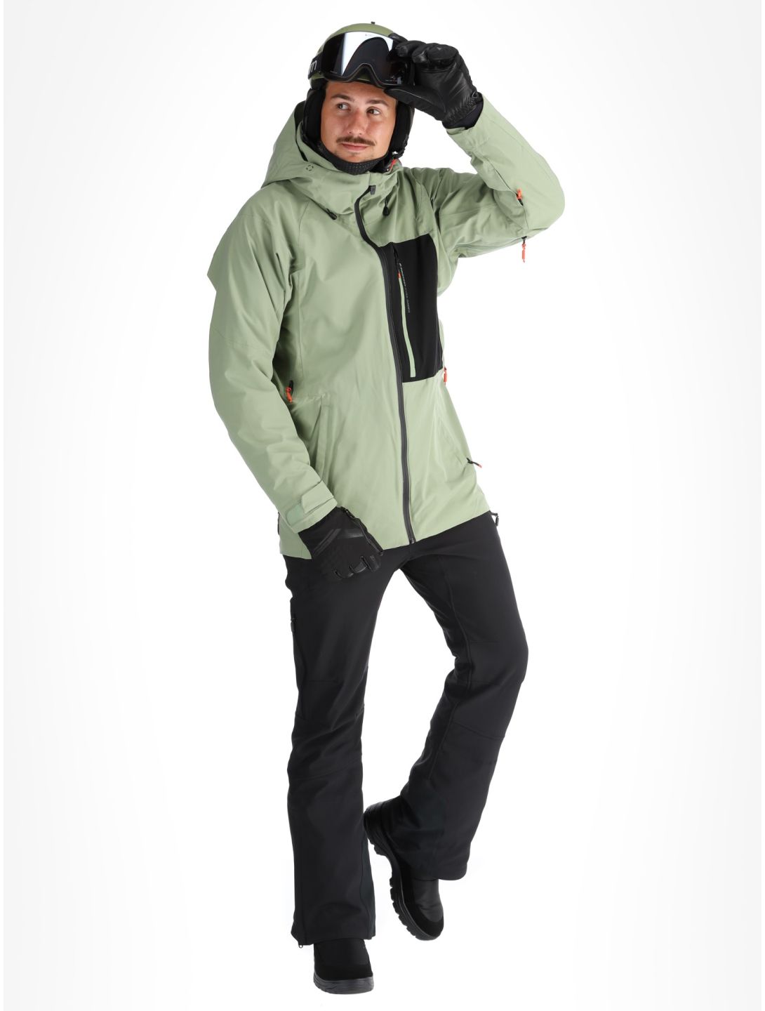 Protest, PRTFOUND veste de ski hommes Marl Green vert 