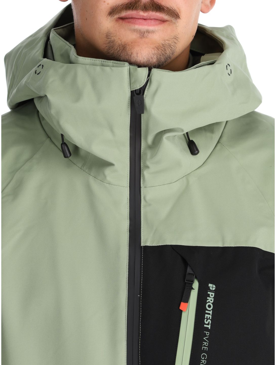 Protest, PRTFOUND veste de ski hommes Marl Green vert 