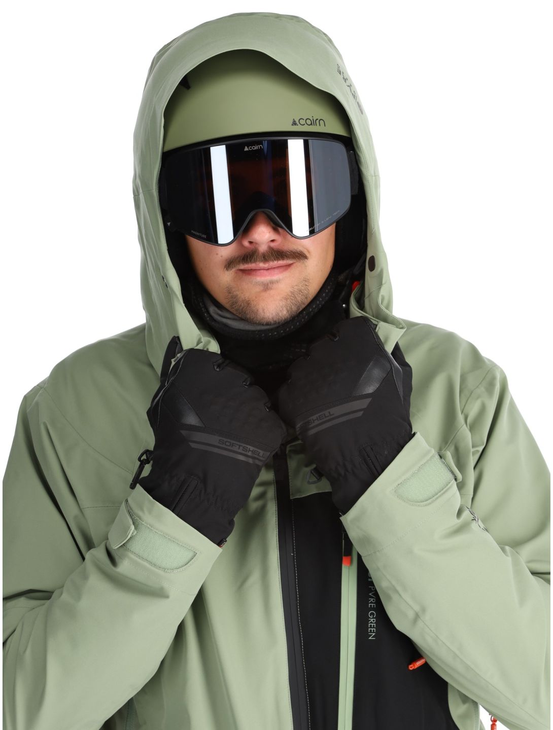 Protest, PRTFOUND veste de ski hommes Marl Green vert 