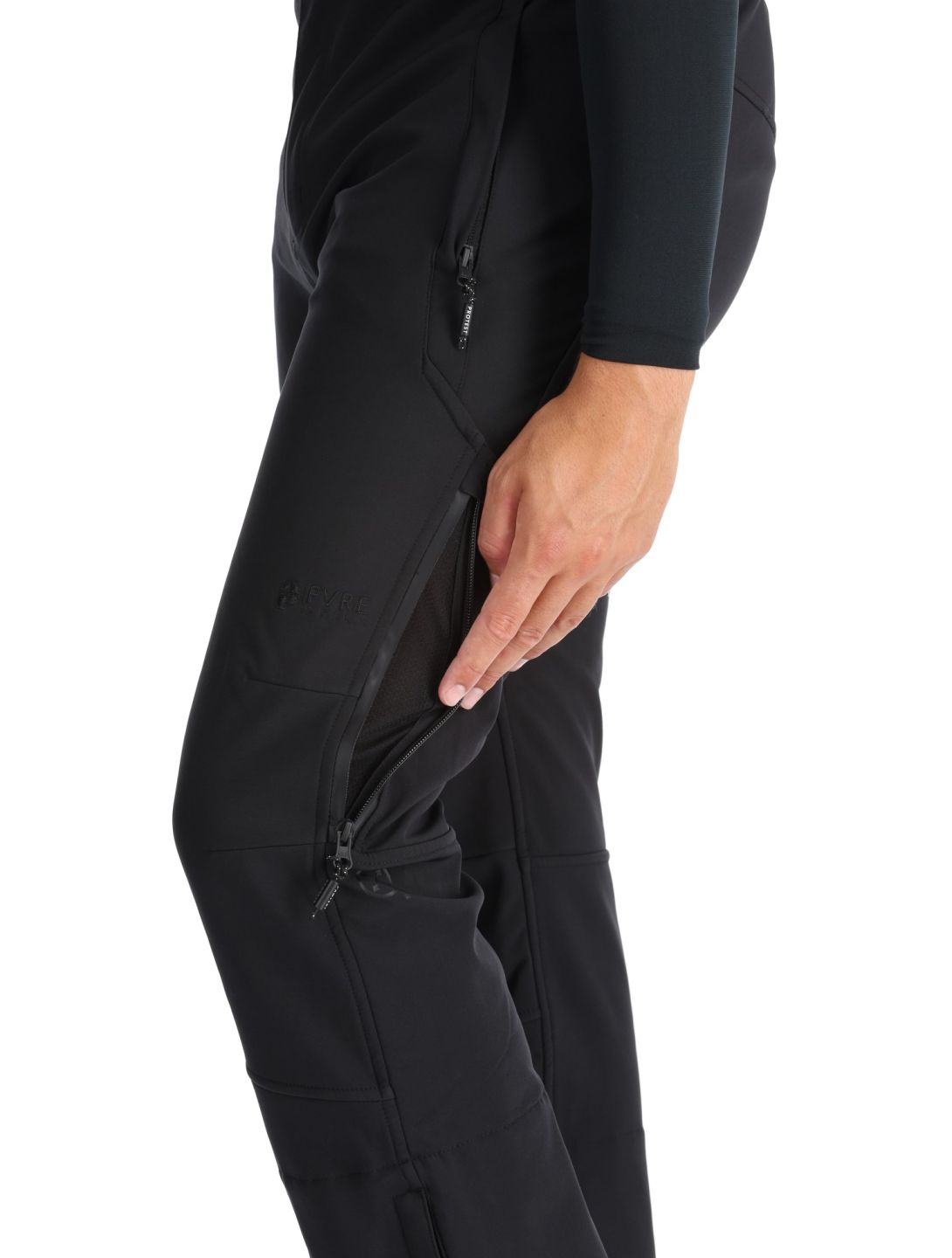 Protest, PRTHOLLOWS pantalon de ski hommes True Black noir 