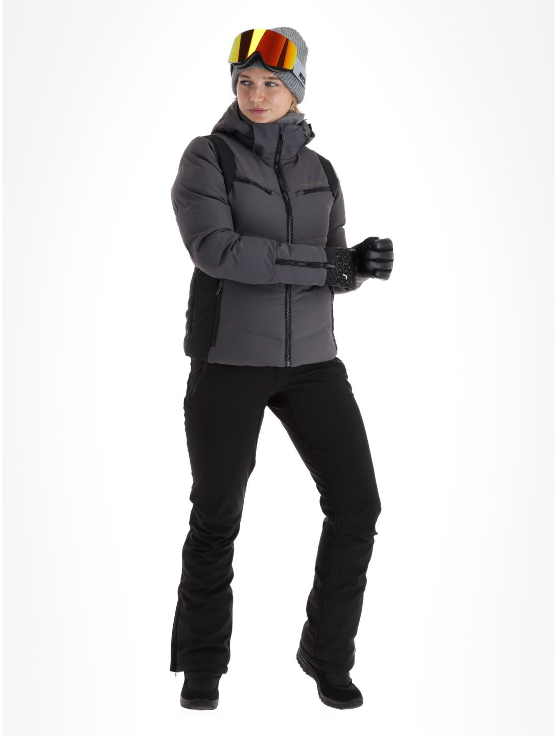 Protest, Prtiku veste de ski femmes Shadow Grey gris 