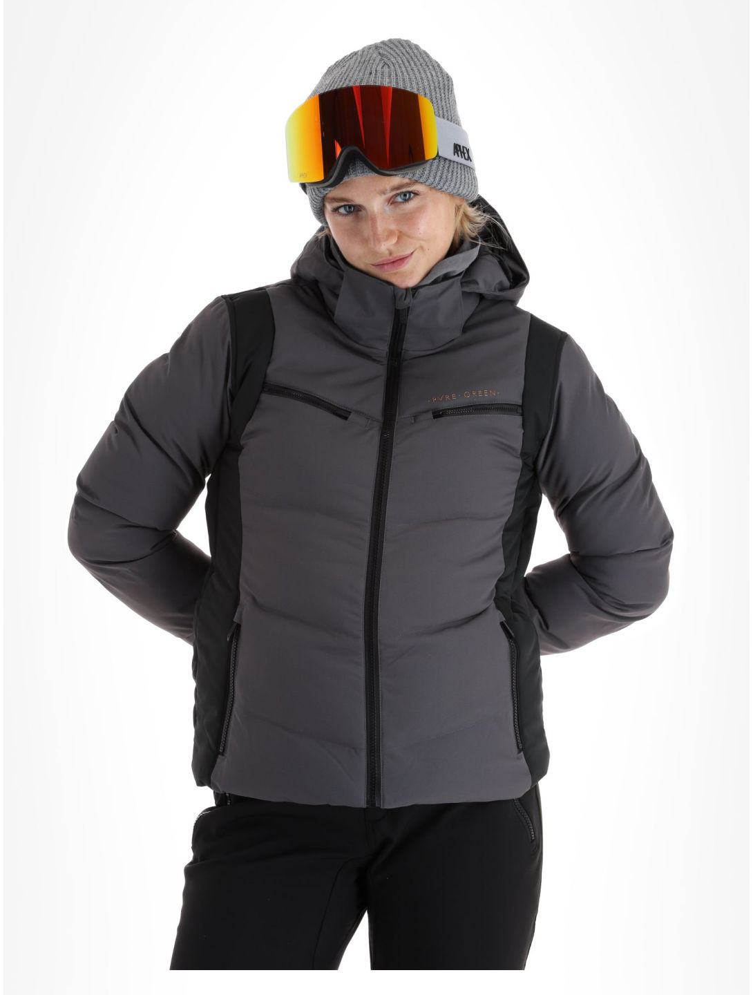 Protest, Prtiku veste de ski femmes Shadow Grey gris 