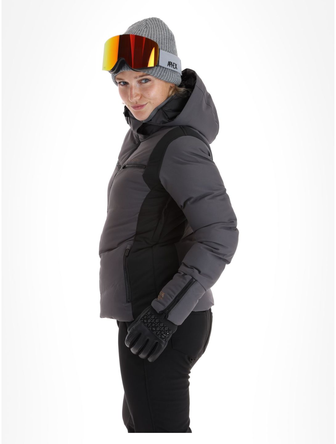 Protest, Prtiku veste de ski femmes Shadow Grey gris 