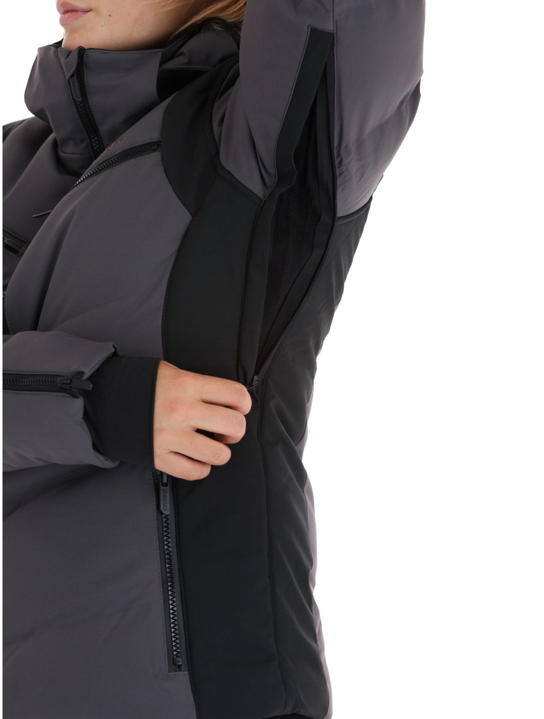 Protest, Prtiku veste de ski femmes Shadow Grey gris 