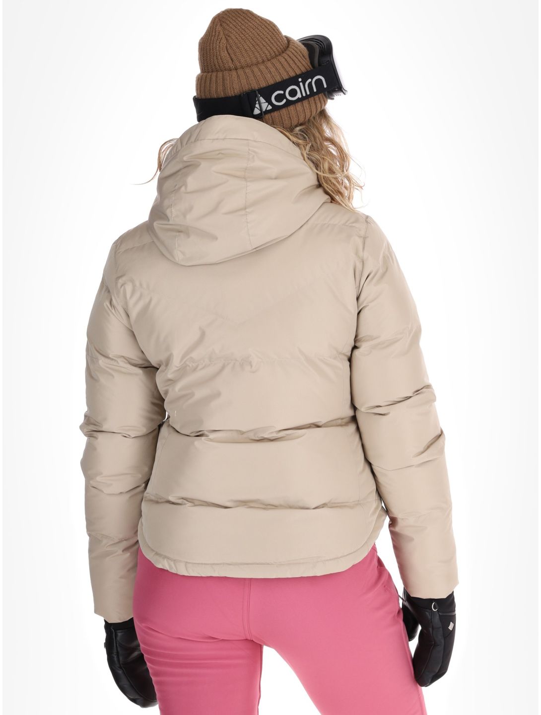 Protest, PRTLUCID veste de ski femmes Bamboo Beige beige 