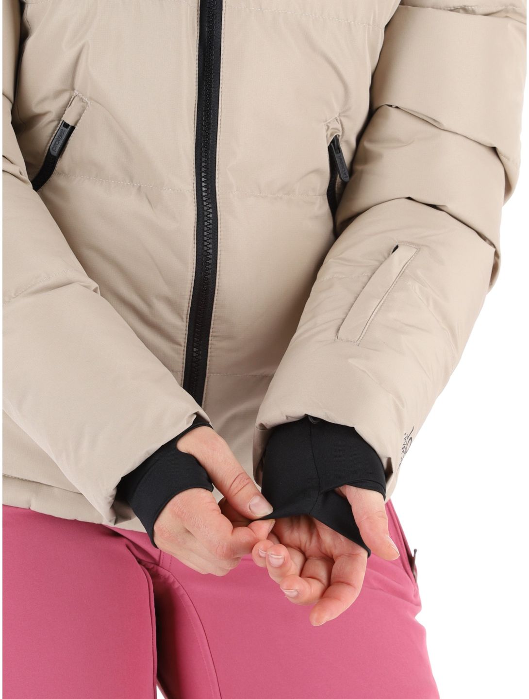 Protest, PRTLUCID veste de ski femmes Bamboo Beige beige 