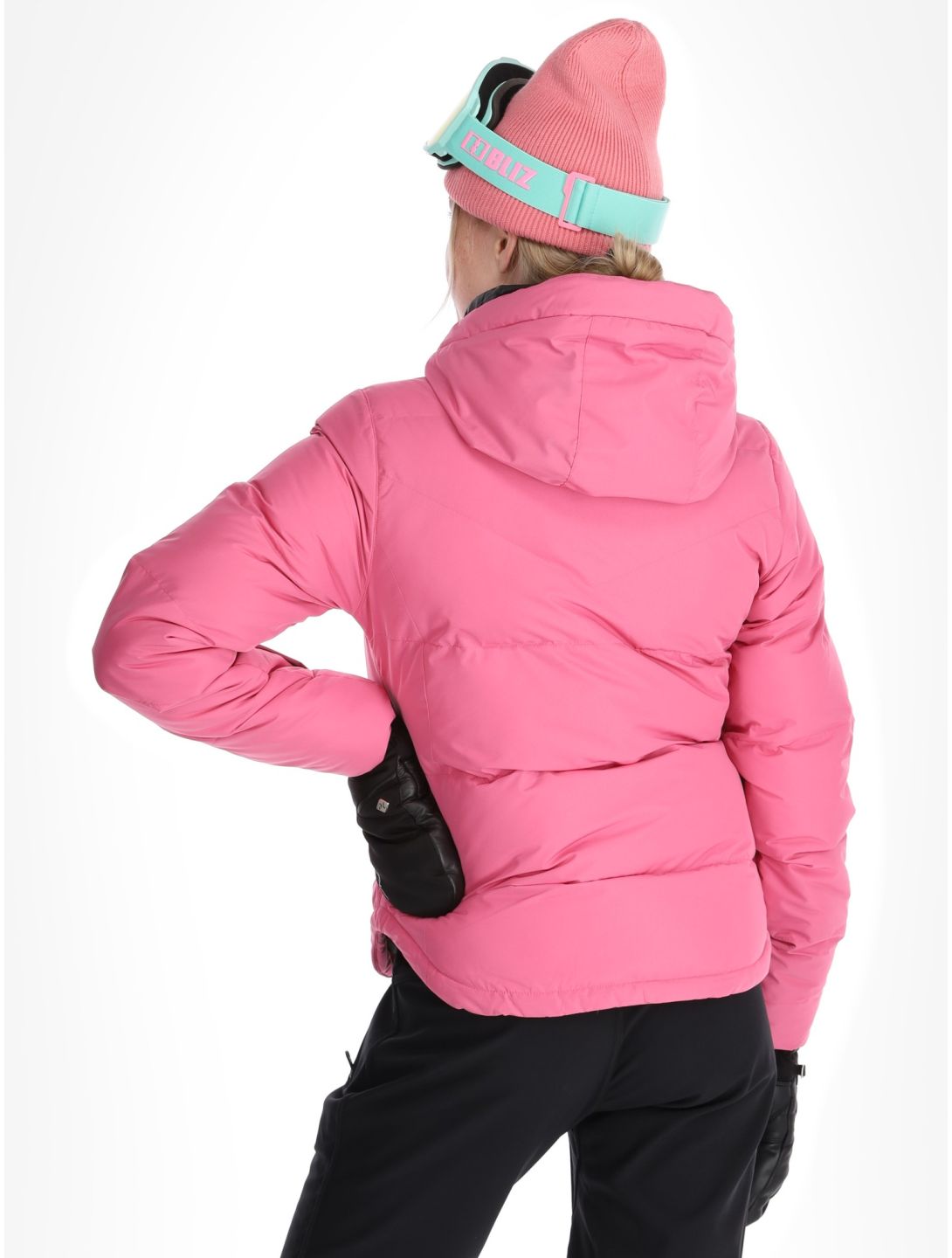 Protest, PRTLUCID veste de ski femmes Foxy Pink rose 