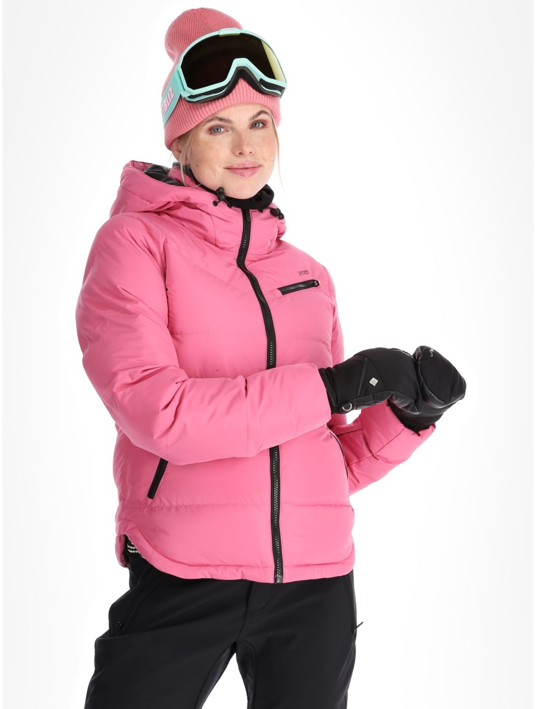 Protest, PRTLUCID veste de ski femmes Foxy Pink rose 