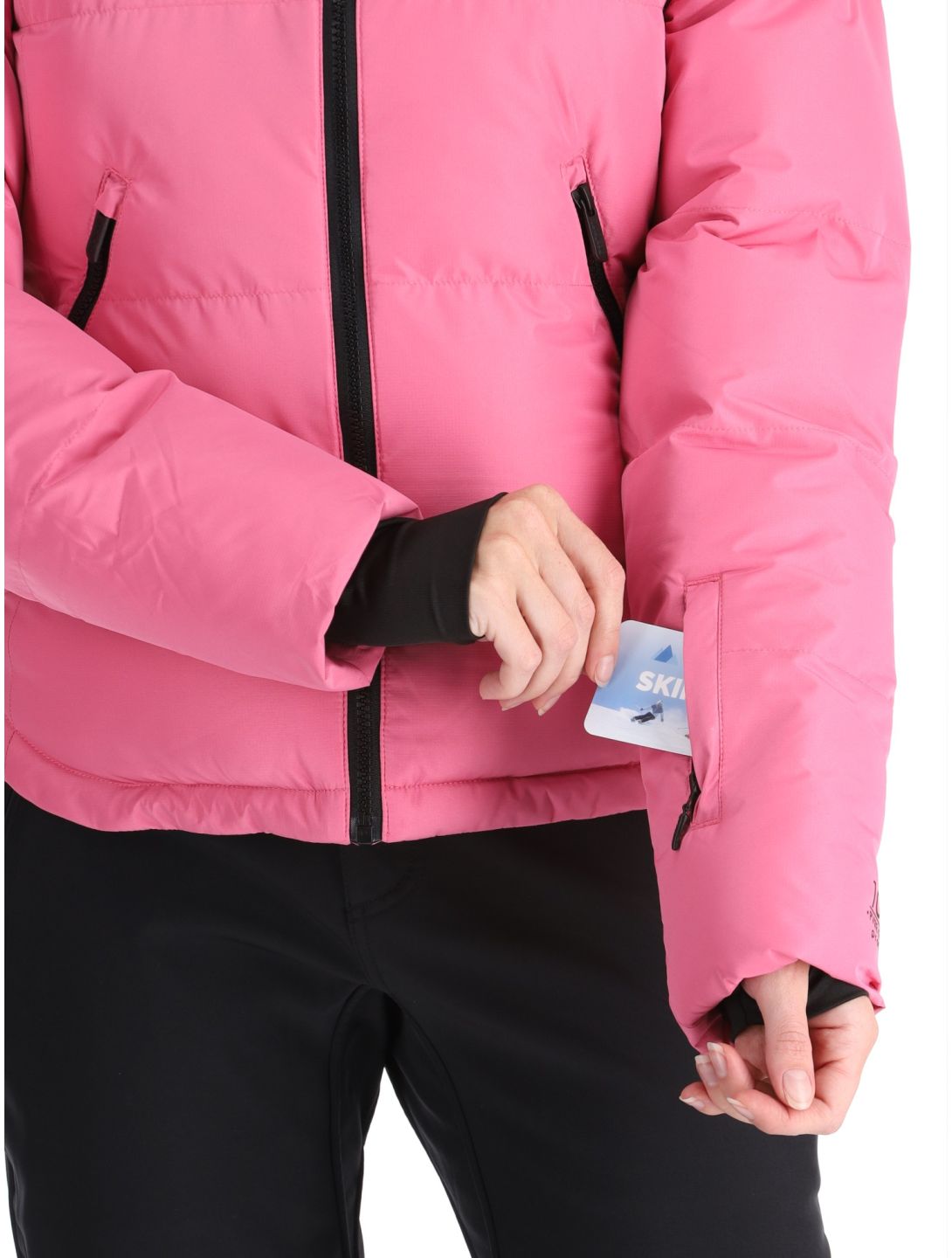 Protest, PRTLUCID veste de ski femmes Foxy Pink rose 