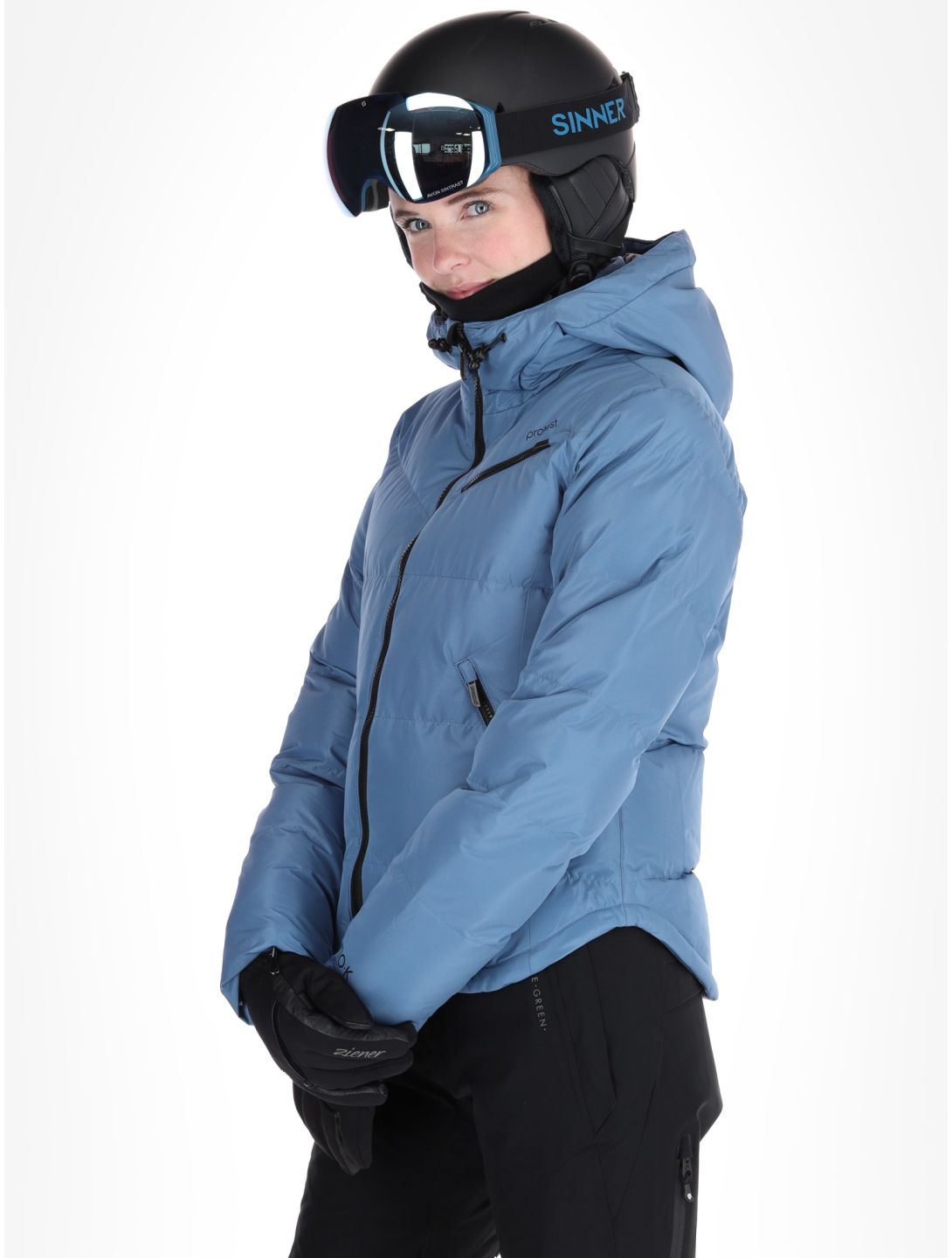 Protest, PRTLUCID veste de ski femmes Galaxy bleu 