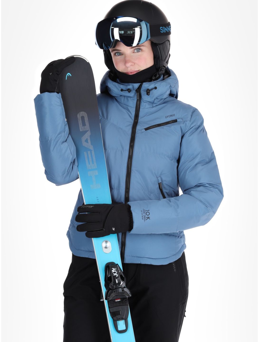 Protest, PRTLUCID veste de ski femmes Galaxy bleu 