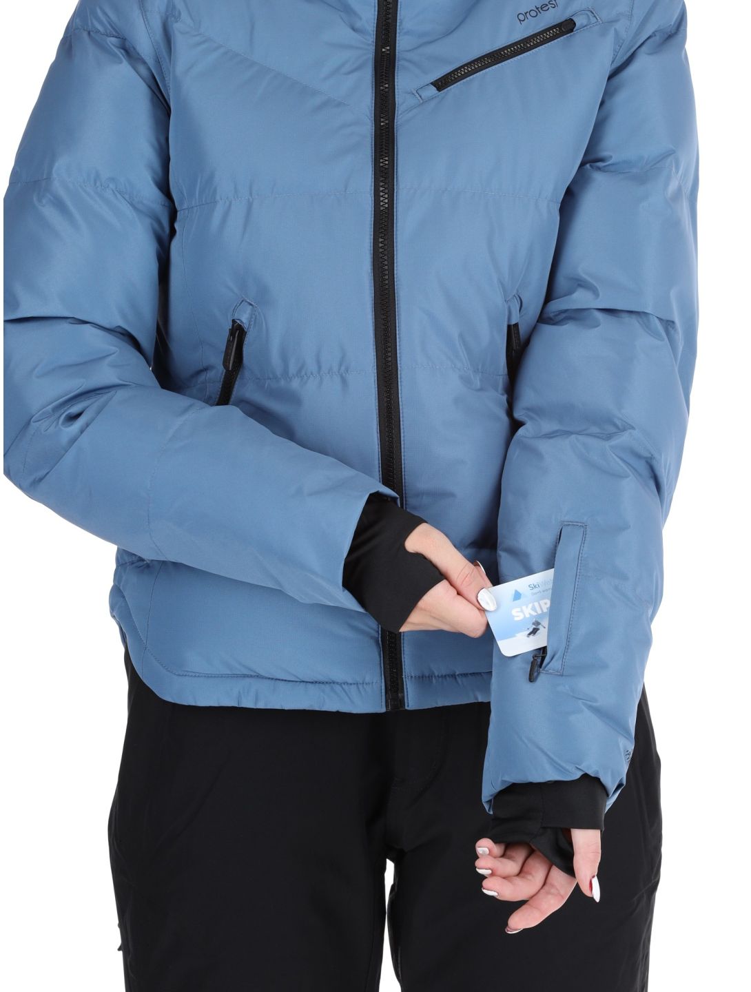 Protest, PRTLUCID veste de ski femmes Galaxy bleu 