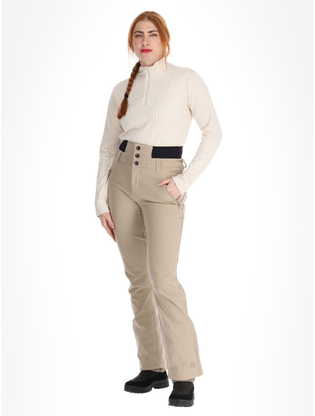 Protest, PRTLULLABYOS pantalon de ski femmes Bamboo Beige beige 