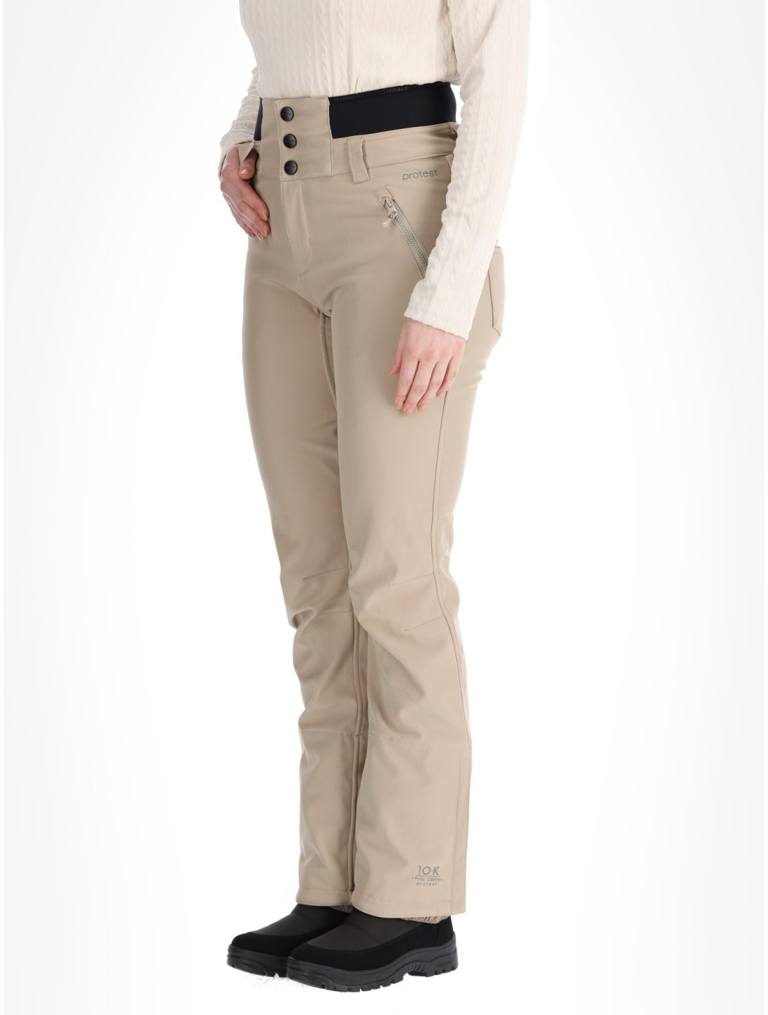 Protest, PRTLULLABYOS pantalon de ski femmes Bamboo Beige beige 