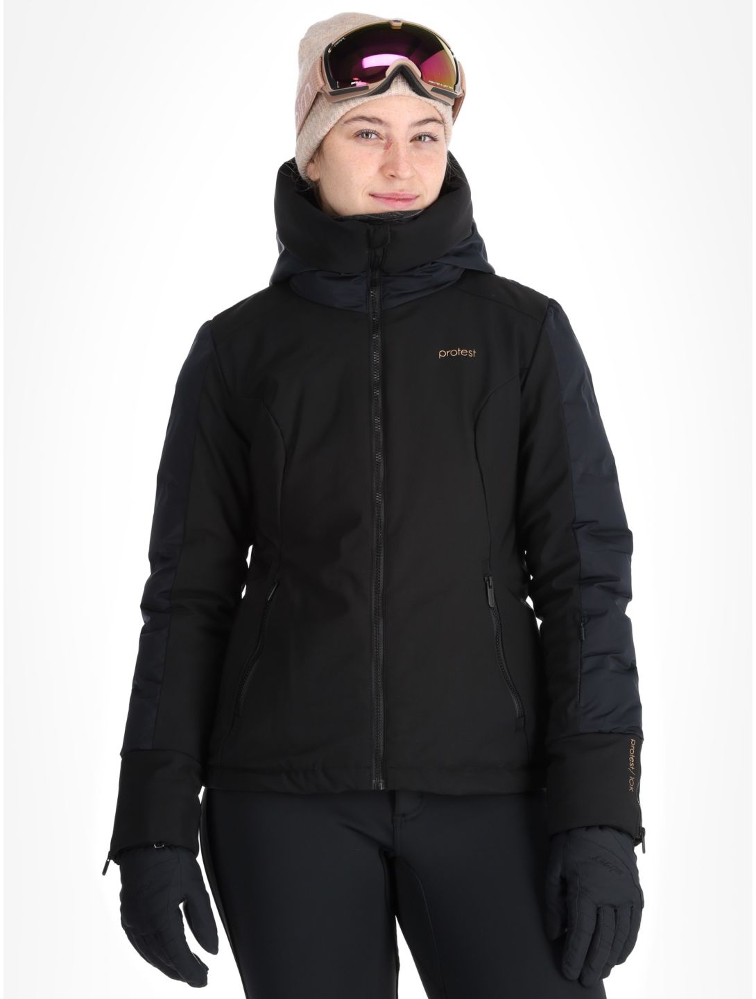 Protest, PRTMERCURY veste de ski femmes True Black noir 