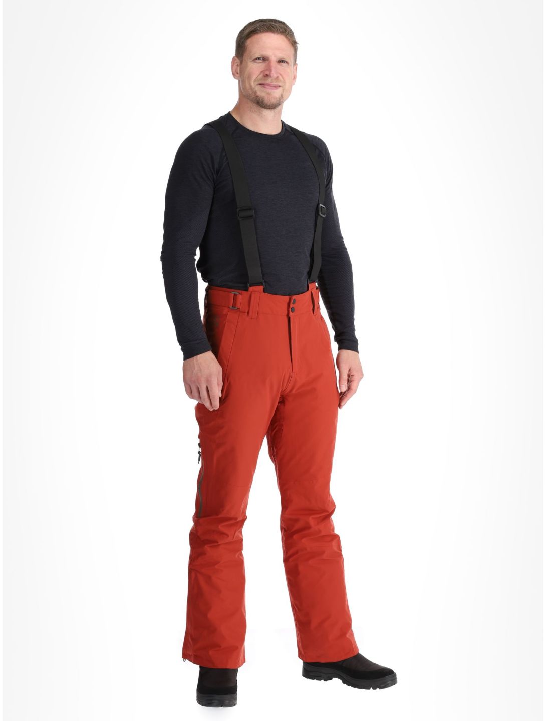 Protest, PRTMIKADO pantalon de ski hommes Barn Red rouge 