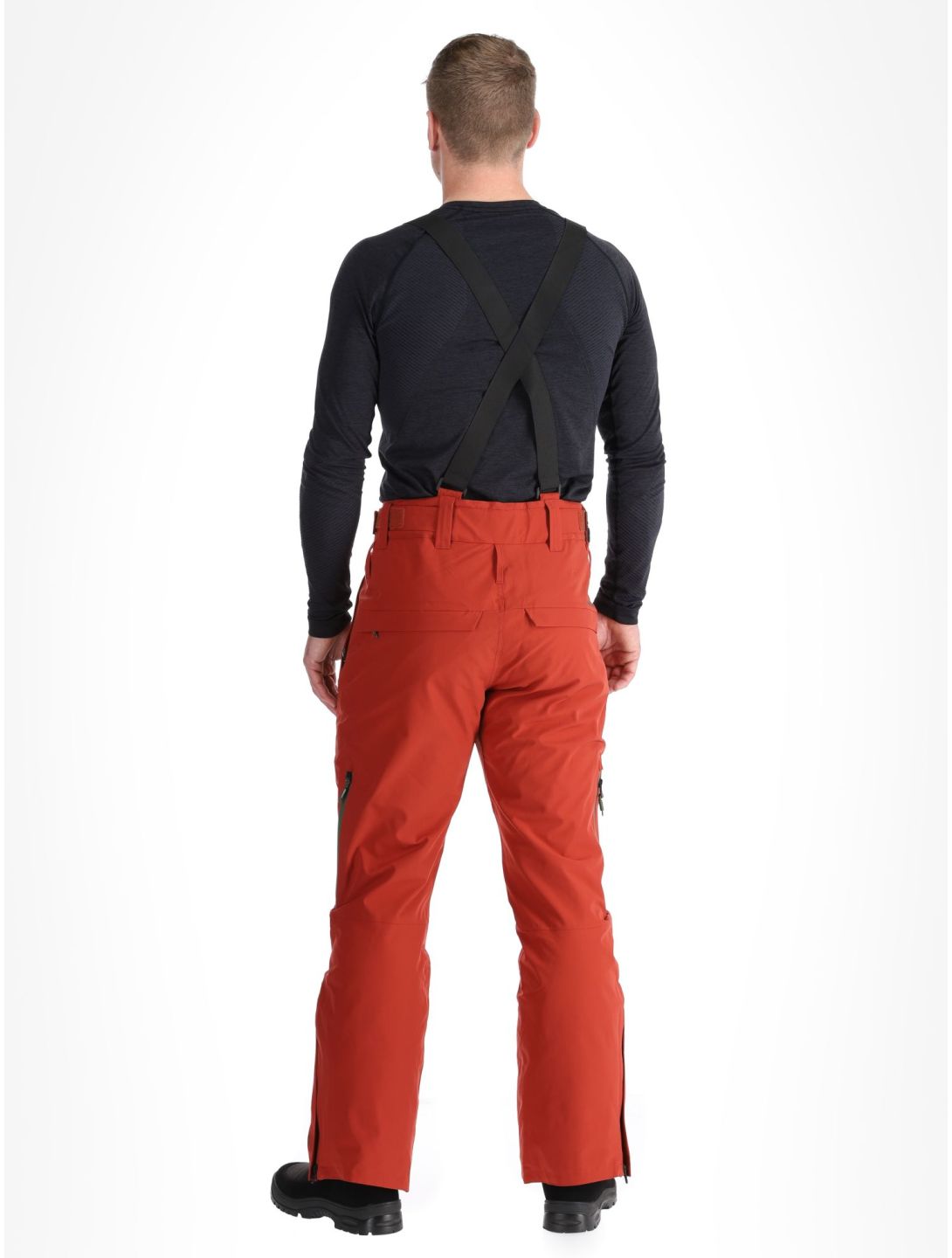 Protest, PRTMIKADO pantalon de ski hommes Barn Red rouge 