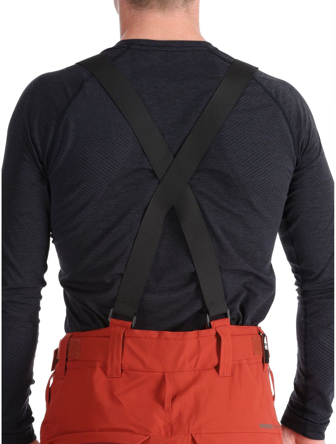 Protest, PRTMIKADO pantalon de ski hommes Barn Red rouge 