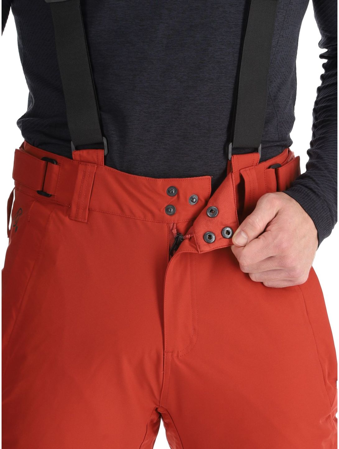 Protest, PRTMIKADO pantalon de ski hommes Barn Red rouge 