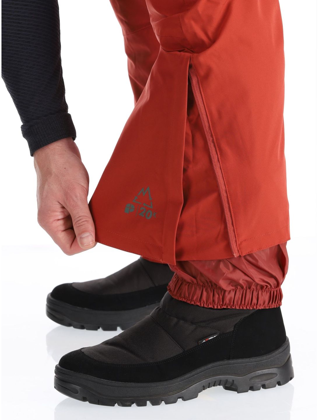 Protest, PRTMIKADO pantalon de ski hommes Barn Red rouge 