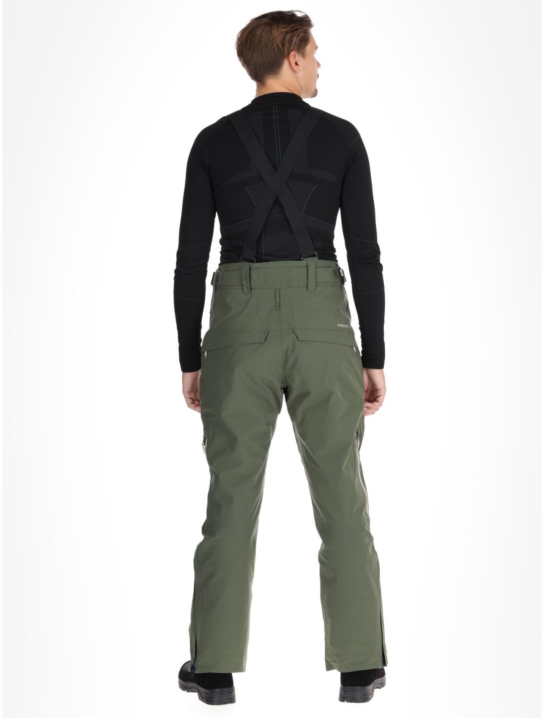 Protest, PRTMIKADO pantalon de ski hommes Thyme vert 