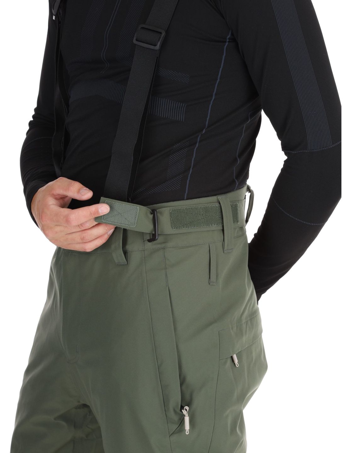 Protest, PRTMIKADO pantalon de ski hommes Thyme vert 