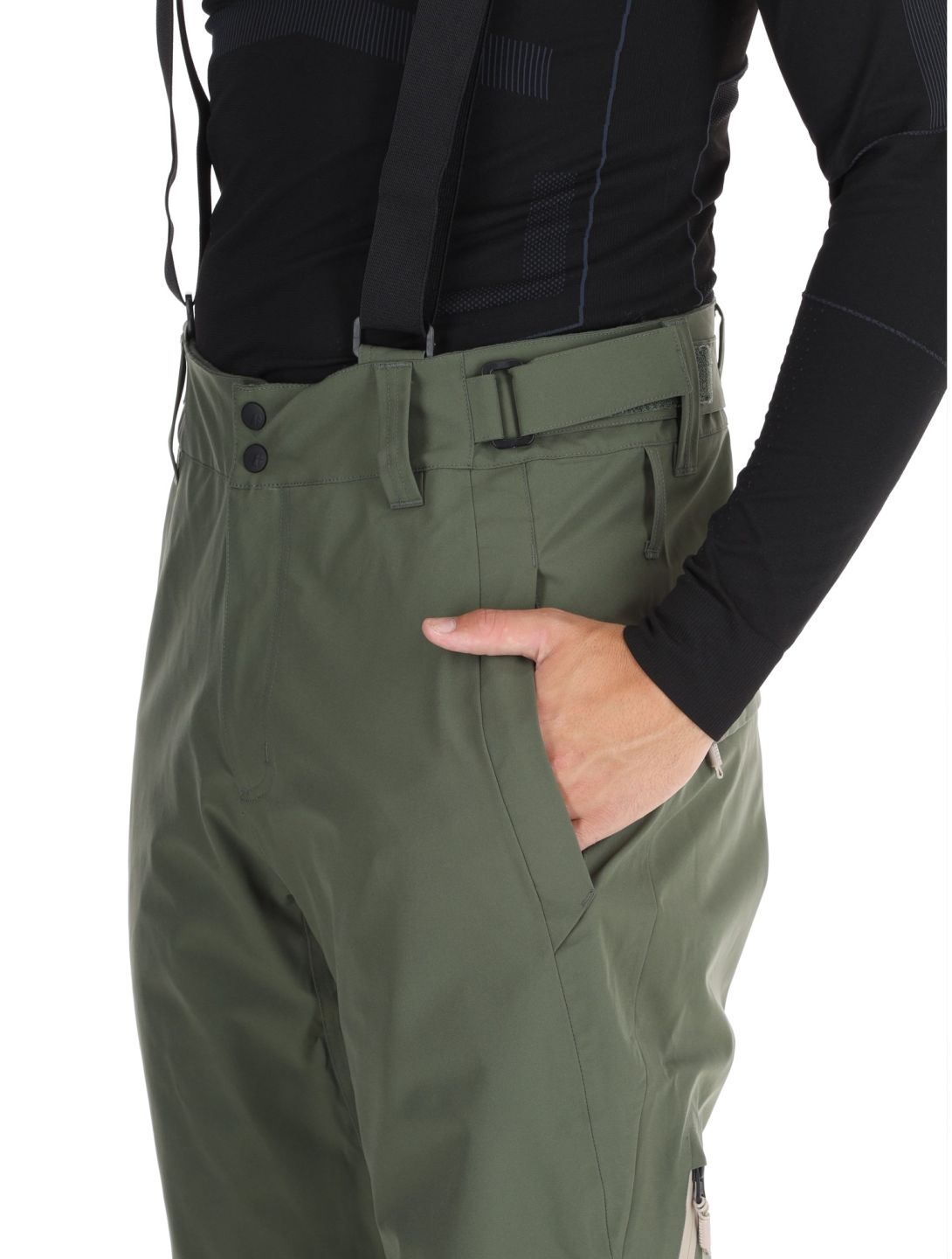 Protest, PRTMIKADO pantalon de ski hommes Thyme vert 