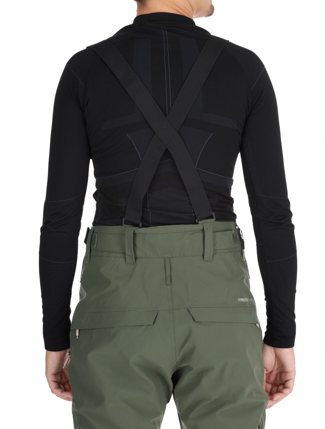 Protest, PRTMIKADO pantalon de ski hommes Thyme vert 