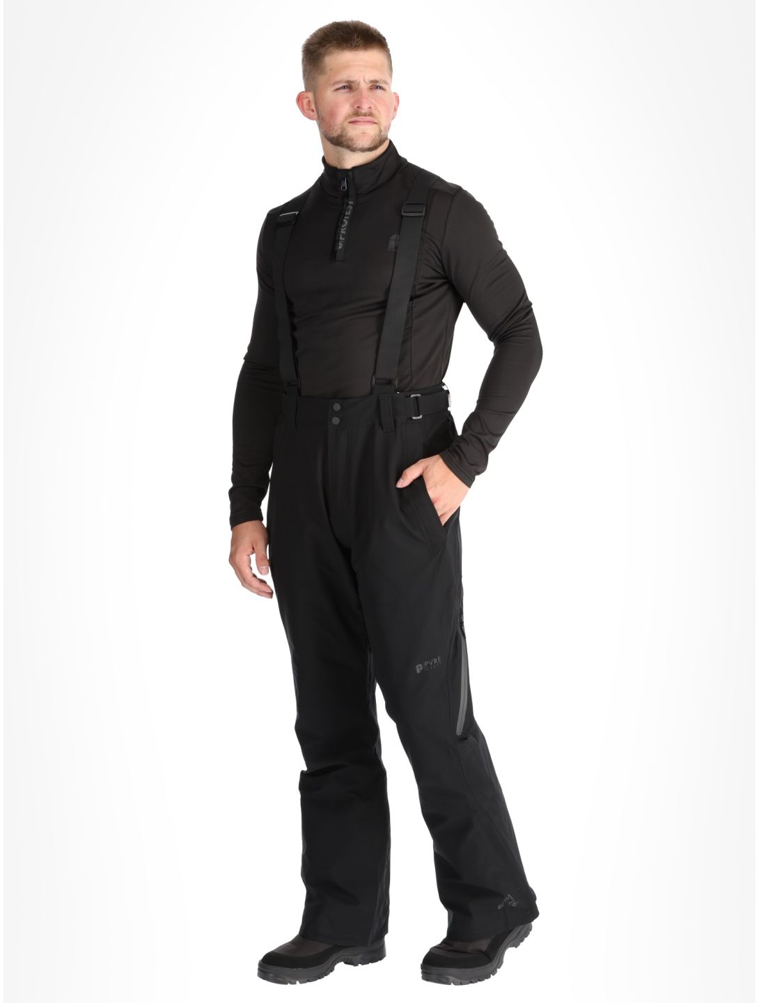 Protest, PRTMIKADO pantalon de ski hommes True Black noir 