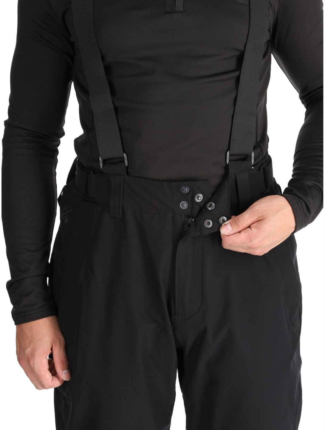 Protest, PRTMIKADO pantalon de ski hommes True Black noir 