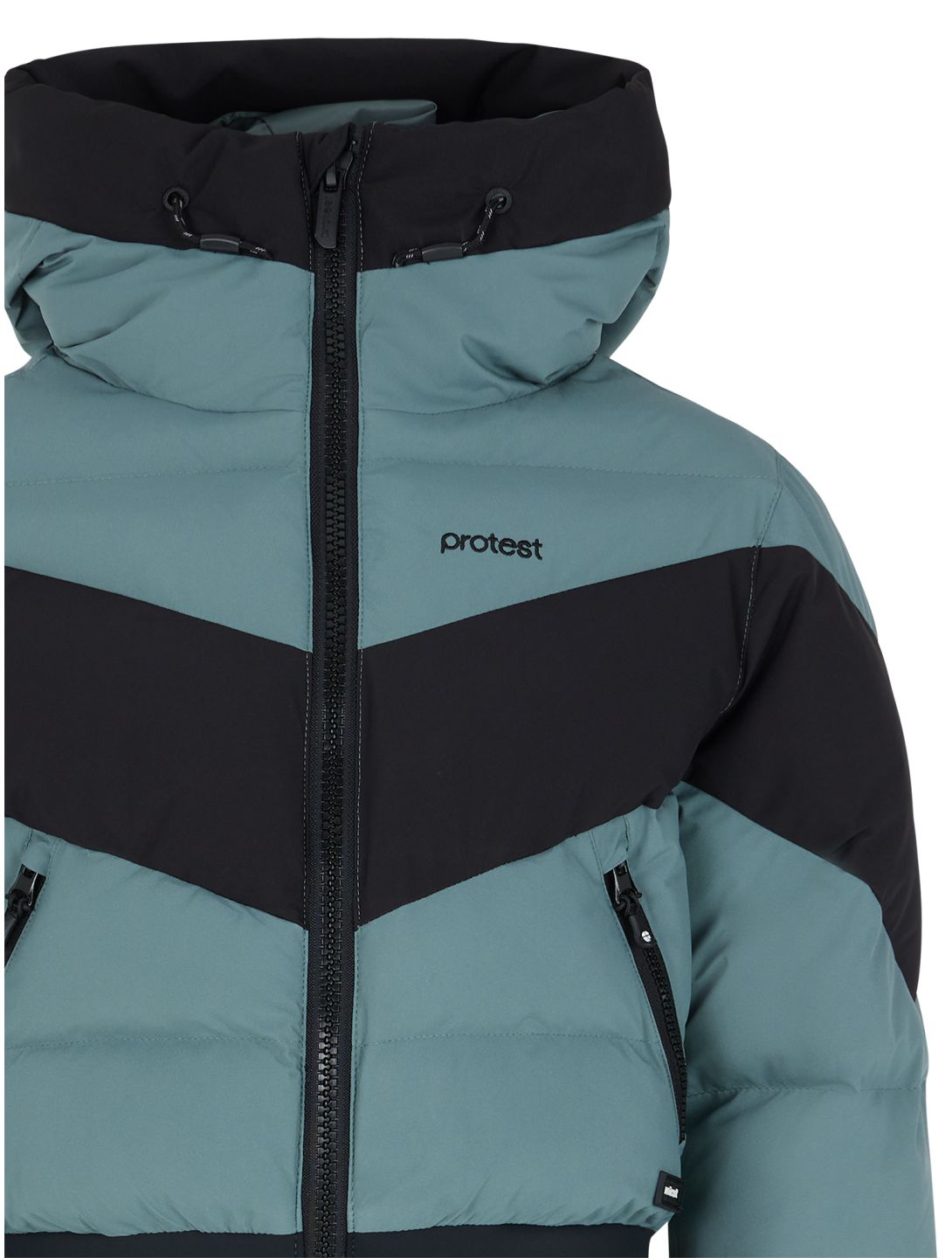 Protest, PRTMILOU JR veste de ski enfants Evergreen noir, vert 