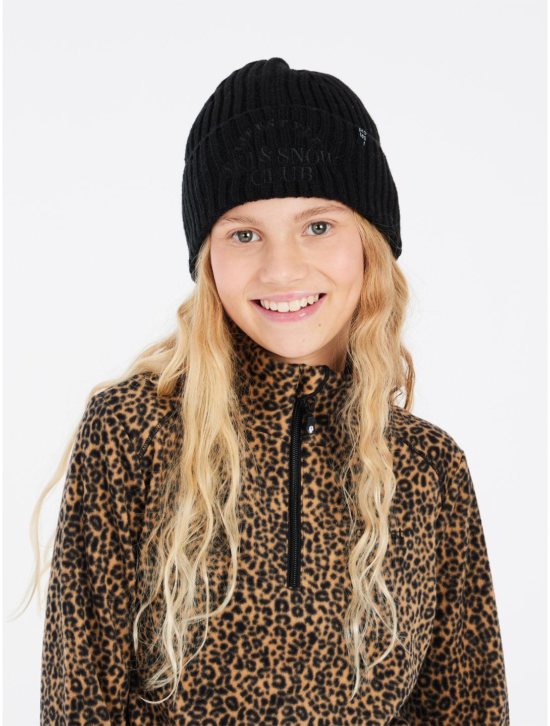 Protest, PRTMISSY JR 1/4 zip pull de ski enfants Tortilla jaune 