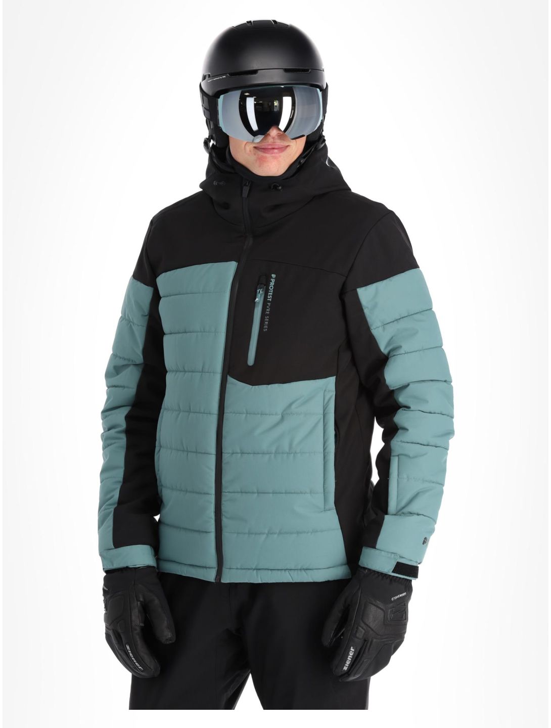 Protest, Prtmount veste de ski hommes Atlantic Green vert 