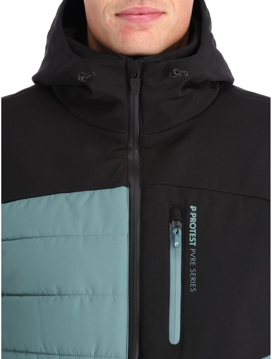 Protest, Prtmount veste de ski hommes Atlantic Green vert 