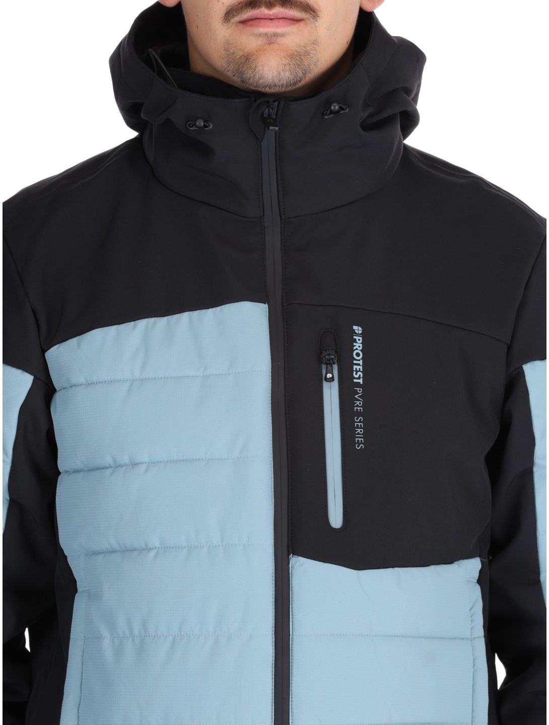 Protest, PRTMOUNT24 veste de ski hommes Steel Blue bleu 