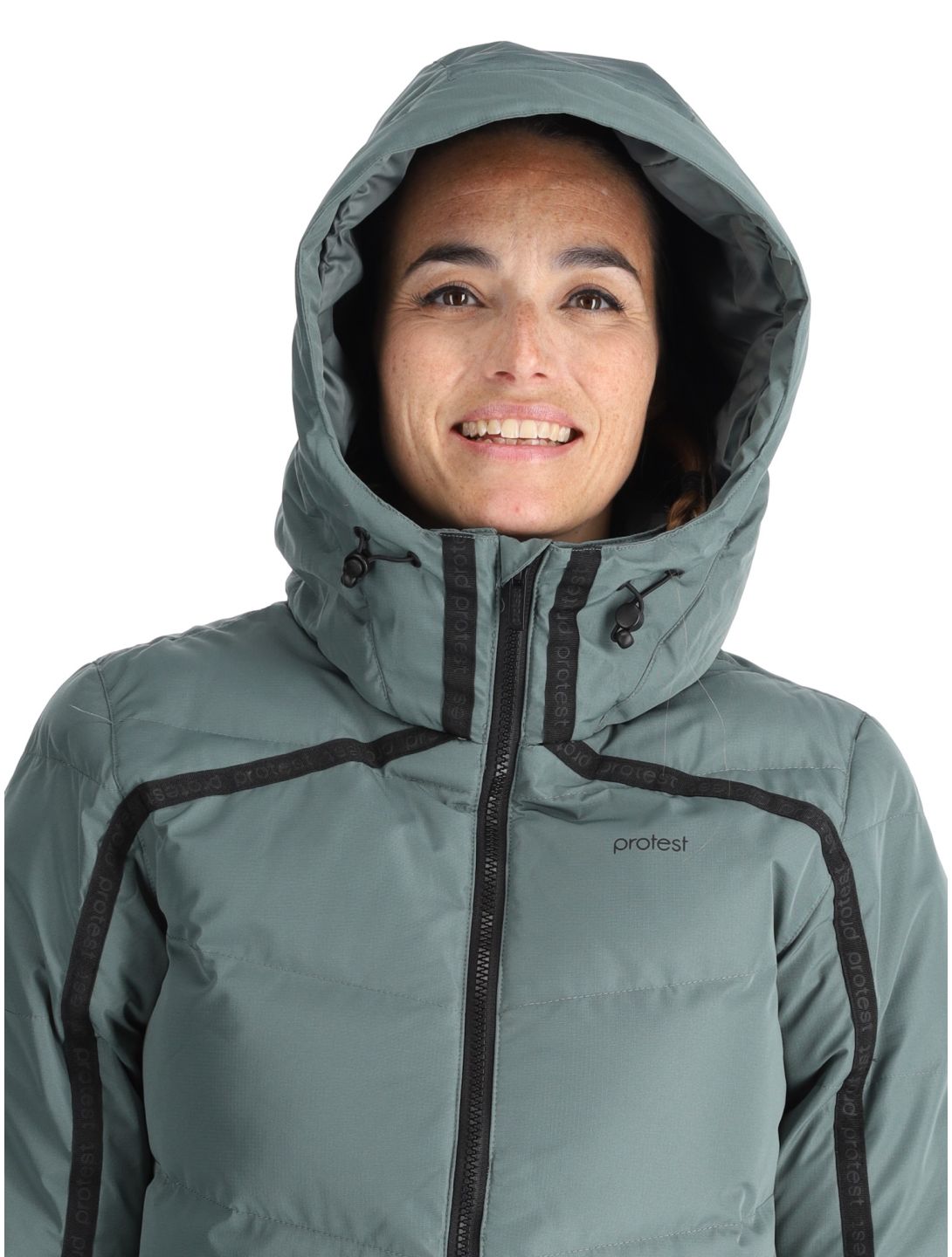 Protest, PRTONYX veste de ski femmes Evergreen vert 