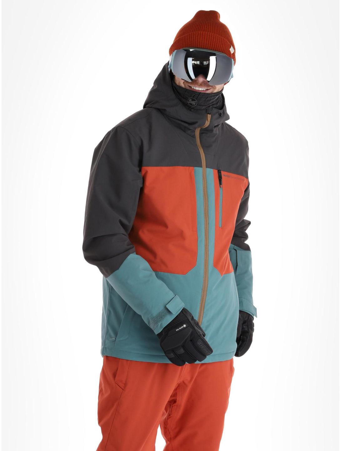 Protest, Prtpomano veste de ski hommes Atlantic Green vert 