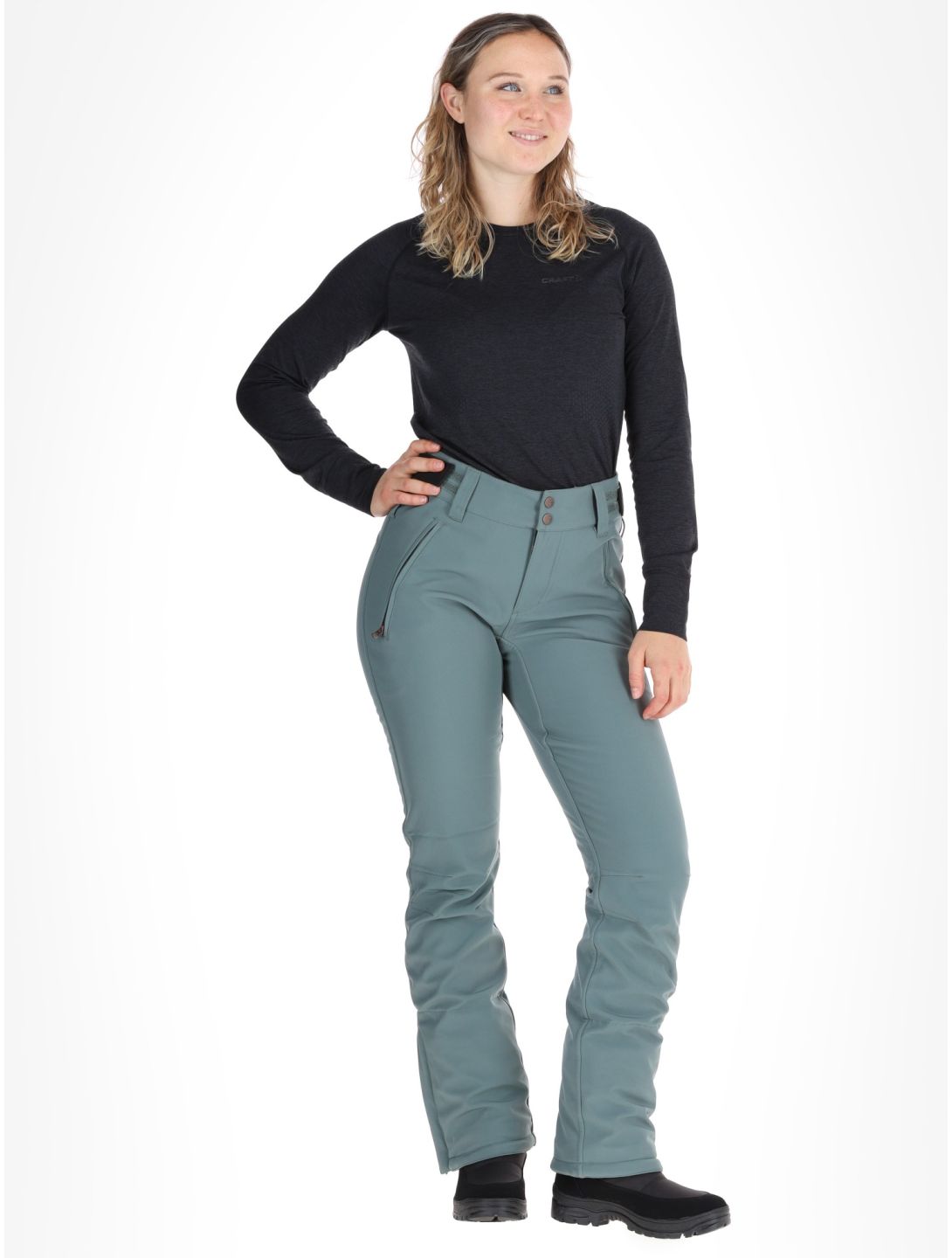 Protest, PRTRELOLE pantalon de ski femmes Evergreen vert 