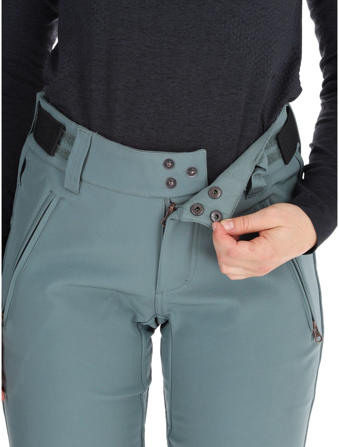 Protest, PRTRELOLE pantalon de ski femmes Evergreen vert 